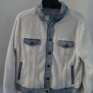 Wild Fable Denim & Sherpa Jacket